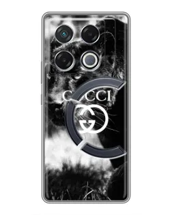 Чехол для Infinix GT 20 Pro с картинкой «Gucci — дикая природа»