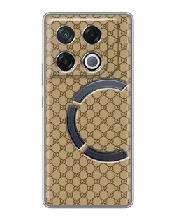 Чехол для Infinix GT 20 Pro с картинкой «Gucci — классический беж»