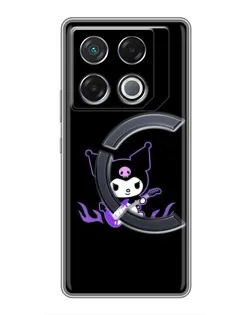 Чехол для Infinix GT 20 Pro с картинкой «Электрическая Kuromi»