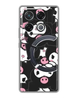 Чехол для Infinix GT 20 Pro с картинкой «Паттерн голов Куроми»
