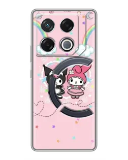 Чехол для Infinix GT 20 Pro с картинкой «My Melody и Kuromi»