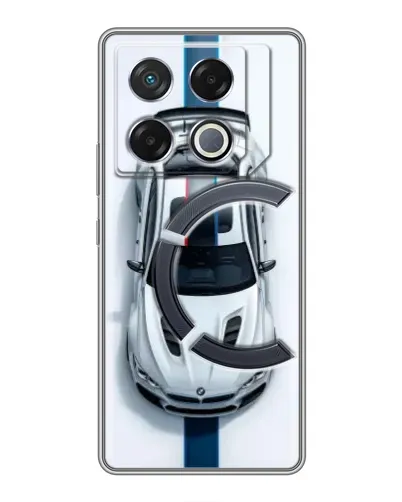 Чехол для Infinix GT 20 Pro с картинкой «Вид сверху — BMW M» Чехол для Infinix GT 20 Pro с картинкой «Вид сверху — BMW M»