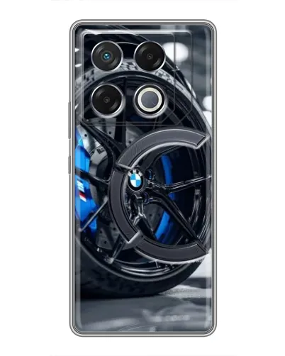 Чехол для Infinix GT 20 Pro с картинкой «Колесо BMW вблизи» Чехол для Infinix GT 20 Pro с картинкой «Колесо BMW вблизи»