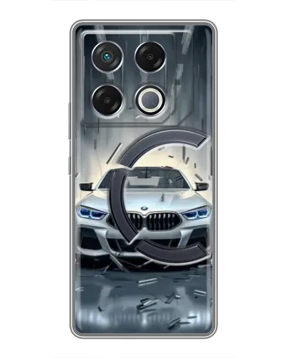 Чехол для Infinix GT 20 Pro с картинкой «BMW в свете фар» Чехол для Infinix GT 20 Pro с картинкой «BMW в свете фар»