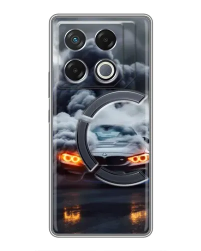 Чехол для Infinix GT 20 Pro с картинкой «BMW в дыму» Чехол для Infinix GT 20 Pro с картинкой «BMW в дыму»
