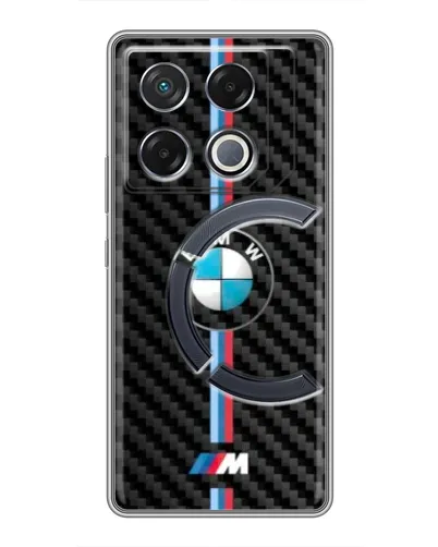 Чехол для Infinix GT 20 Pro с картинкой «Эмблема BMW и карбон» Чехол для Infinix GT 20 Pro с картинкой «Эмблема BMW и карбон»