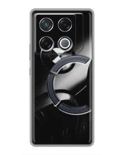 Чехол для Infinix GT 20 Pro с картинкой «Эмблема BMW — макро»