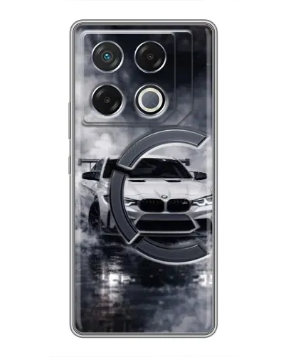 Чехол для Infinix GT 20 Pro с картинкой «BMW сквозь туман» Чехол для Infinix GT 20 Pro с картинкой «BMW сквозь туман»
