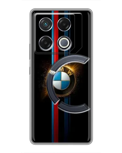 Чехол для Infinix GT 20 Pro с картинкой «BMW M-Power неон» Чехол для Infinix GT 20 Pro с картинкой «BMW M-Power неон»