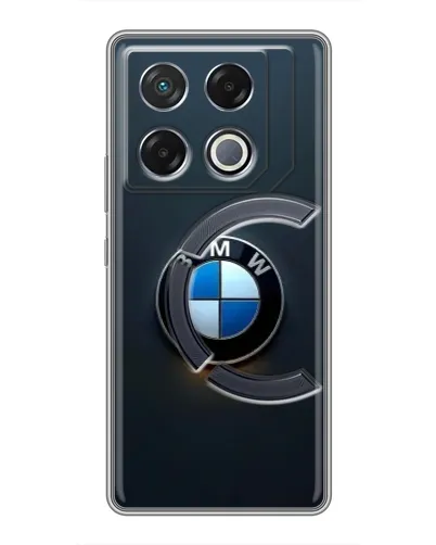 Чехол для Infinix GT 20 Pro с картинкой «Логотип BMW — минимализм» Чехол для Infinix GT 20 Pro с картинкой «Логотип BMW — минимализм»