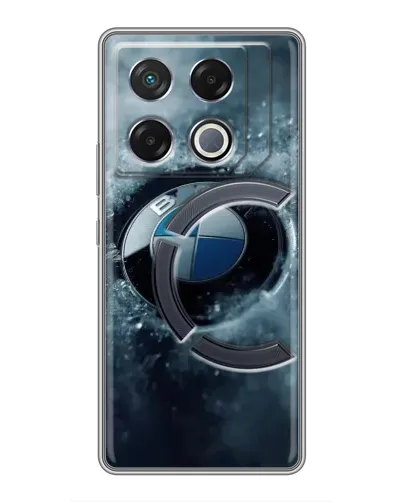 Чехол для Infinix GT 20 Pro с картинкой «Логотип BMW — лед» Чехол для Infinix GT 20 Pro с картинкой «Логотип BMW — лед»