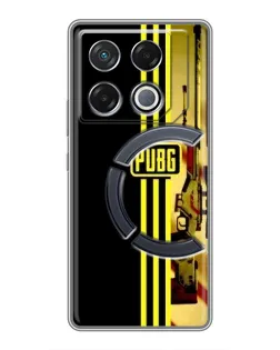 Чехол для Infinix GT 20 Pro с картинкой «PUBG — камуфляжный шлем»
