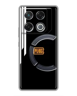 Чехол для Infinix GT 20 Pro с картинкой «PUBG — вертикальные линии»