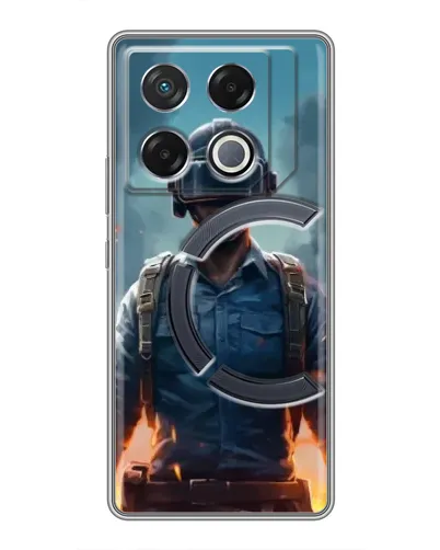 Чехол для Infinix GT 20 Pro с картинкой «PUBG — реалистичный герой» Чехол для Infinix GT 20 Pro с картинкой «PUBG — реалистичный герой»