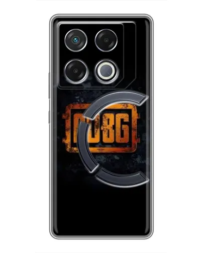 Чехол для Infinix GT 20 Pro с картинкой «PUBG — золотой логотип» Чехол для Infinix GT 20 Pro с картинкой «PUBG — золотой логотип»