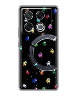 Чохол для Infinix GT 20 Pro з картинкою «Екіпаж Among Us» Чохол для Infinix GT 20 Pro з картинкою «Екіпаж Among Us»