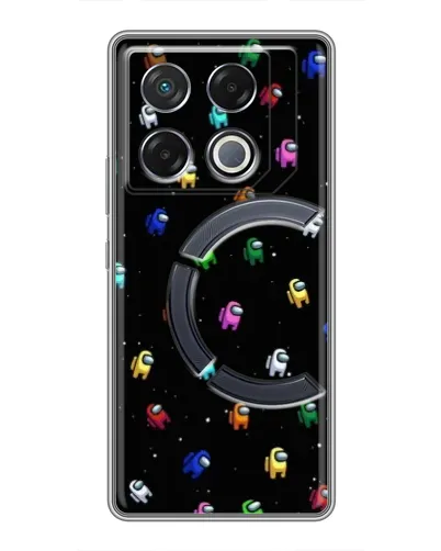 Чехол для Infinix GT 20 Pro с картинкой «Экипаж Among Us»