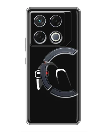 Чехол для Infinix GT 20 Pro с картинкой «Among Us шлем»