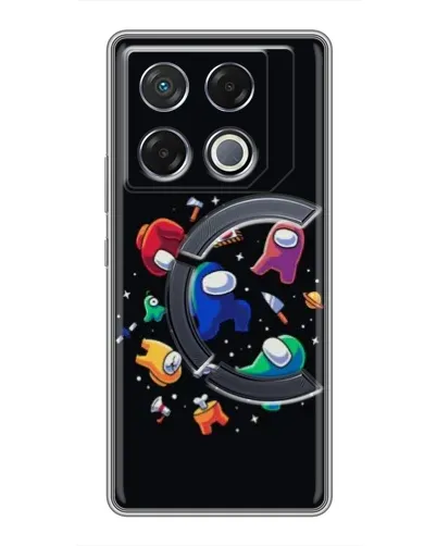 Чехол для Infinix GT 20 Pro с картинкой «Among Us космос»