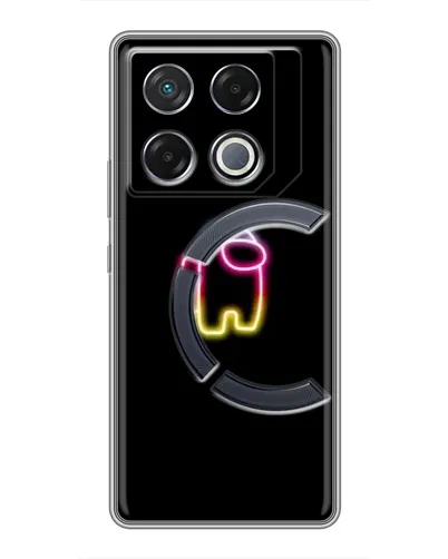 Чехол для Infinix GT 20 Pro с картинкой «Among Us градиент»