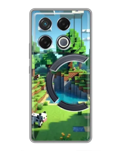Чехол для Infinix GT 20 Pro с картинкой «Minecraft летний день» Чехол для Infinix GT 20 Pro с картинкой «Minecraft летний день»