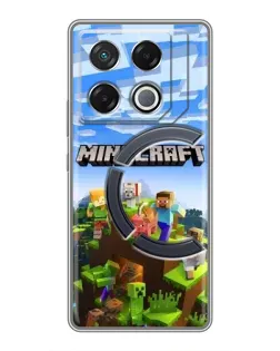 Чехол для Infinix GT 20 Pro с картинкой «Minecraft классический мир»