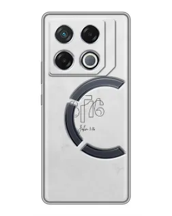 Чехол для Infinix GT 20 Pro с картинкой «Иоанна 3:16 Крест»