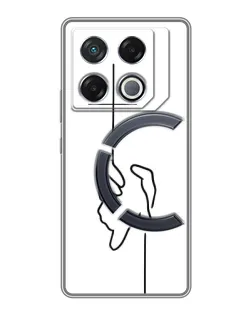 Чехол для Infinix GT 20 Pro с картинкой «Рука держит»
