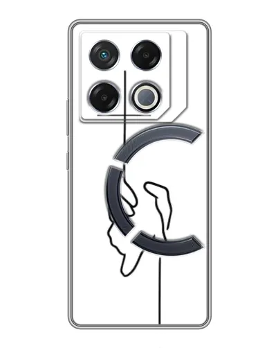 Чехол для Infinix GT 20 Pro с картинкой «Рука держит» Чехол для Infinix GT 20 Pro с картинкой «Рука держит»