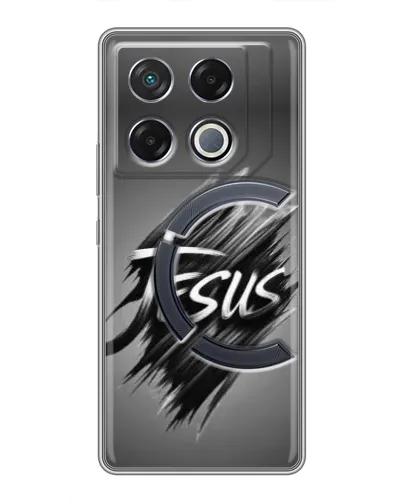 Чехол для Infinix GT 20 Pro с картинкой «Надпись Jesus Graffiti» Чехол для Infinix GT 20 Pro с картинкой «Надпись Jesus Graffiti»