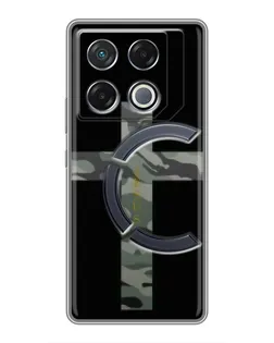 Чехол для Infinix GT 20 Pro с картинкой «Милитари Крест»