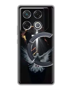 Чехол для Infinix GT 20 Pro с картинкой «Голубь и Свет»