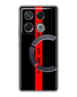 Чехол для Infinix GT 20 Pro с картинкой «Красная линия веры»