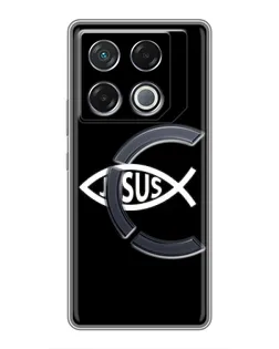 Чехол для Infinix GT 20 Pro с картинкой «Классический Jesus»