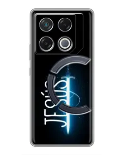 Чехол для Infinix GT 20 Pro с картинкой «Меч Духа Jesus»