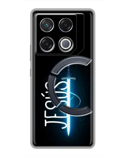 Чехол для Infinix GT 20 Pro с картинкой «Меч Духа Jesus» Чехол для Infinix GT 20 Pro с картинкой «Меч Духа Jesus»