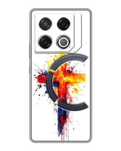 Чехол для Infinix GT 20 Pro с картинкой «Акварельный крест» Чехол для Infinix GT 20 Pro с картинкой «Акварельный крест»