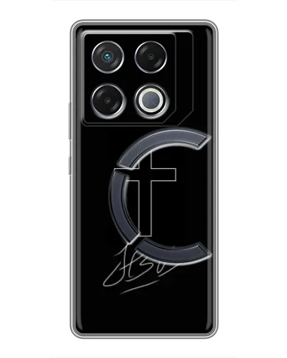 Чехол для Infinix GT 20 Pro с картинкой «Графический крест Jesus» Чехол для Infinix GT 20 Pro с картинкой «Графический крест Jesus»