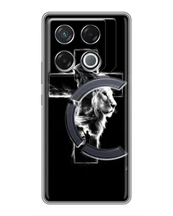 Чехол для Infinix GT 20 Pro с картинкой «Сияющий крест Jesus» Чехол для Infinix GT 20 Pro с картинкой «Сияющий крест Jesus»