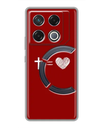 Чехол для Infinix GT 20 Pro с картинкой «Уравнение любви» Чехол для Infinix GT 20 Pro с картинкой «Уравнение любви»