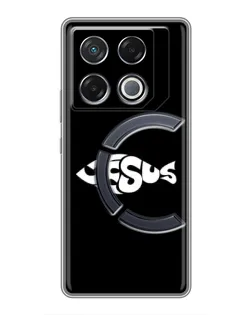 Чехол для Infinix GT 20 Pro с картинкой «Рыба Jesus» Чехол для Infinix GT 20 Pro с картинкой «Рыба Jesus»