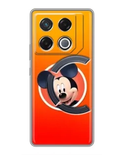 Чехол для Infinix GT 20 Pro с картинкой «Mickey в круге»
