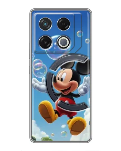 Чехол для Infinix GT 20 Pro с картинкой «Mickey и мыльные пузыри» Чехол для Infinix GT 20 Pro с картинкой «Mickey и мыльные пузыри»