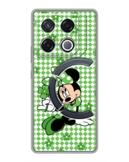 Чехол для Infinix GT 20 Pro с картинкой «Mickey в клетку»