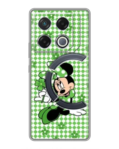 Чехол для Infinix GT 20 Pro с картинкой «Mickey в клетку» Чехол для Infinix GT 20 Pro с картинкой «Mickey в клетку»