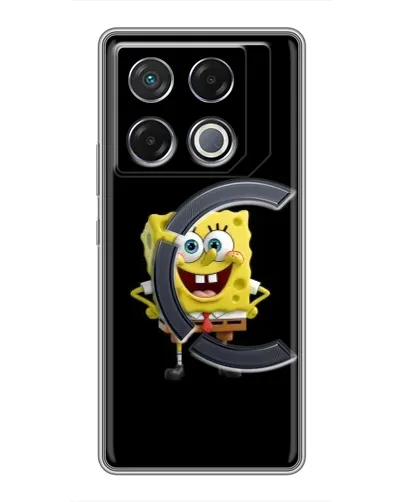 Чехол для Infinix GT 20 Pro с картинкой «Классический Губка Боб»