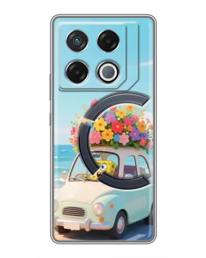 Чехол для Infinix GT 20 Pro с картинкой «Автомобильное путешествие»