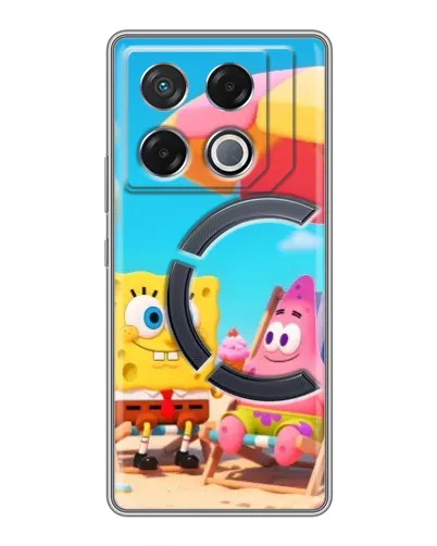 Чехол для Infinix GT 20 Pro с картинкой «Отдых на пляже» Чехол для Infinix GT 20 Pro с картинкой «Отдых на пляже»