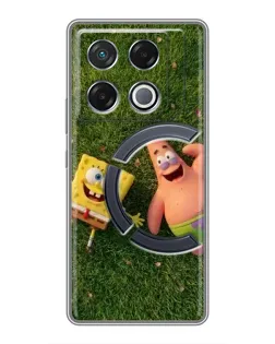 Чехол для Infinix GT 20 Pro с картинкой «Друзья на лужайке»