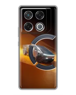 Чехол для Infinix GT 20 Pro с картинкой «Cybertruck в пустыне» Чехол для Infinix GT 20 Pro с картинкой «Cybertruck в пустыне»